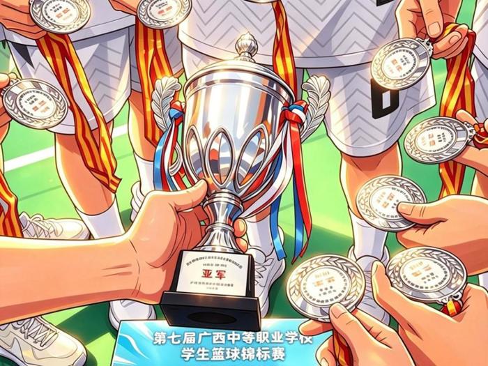 赛场亮剑创历史 五育并举育新人——我校男女篮球队在区赛中实现重大突破   